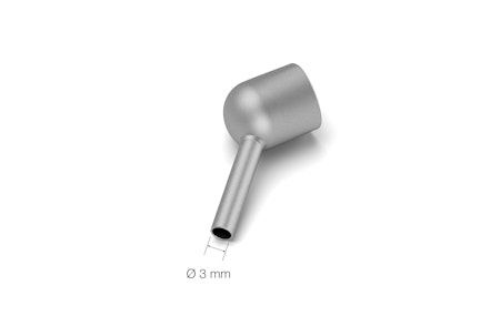 Bent Nozzle Ø3 - 45º for TET Heater