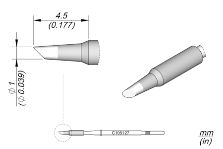 Bevel Cartridge Ø 1