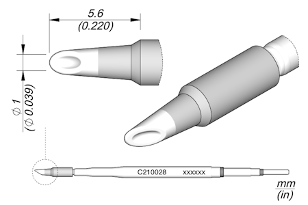 Spoon Cartridge Ø 1