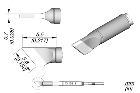 Blade Cartridge 3.5 x 0.7 HT