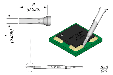 Conformal Coating Removal Cartridge 1 (not for soldering)