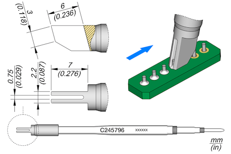 Drag Cartridge 2.2 x 0.75