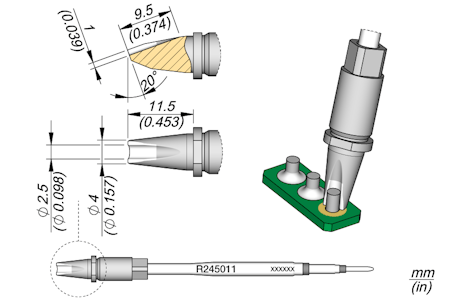Barrel Cartridge Ø 2.5