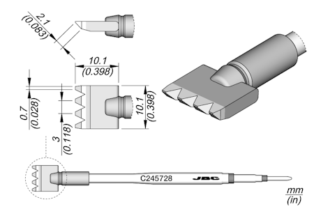 Multipad Blade Cartridge 10.1