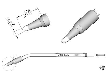 Bevel Cartridge Ø 2