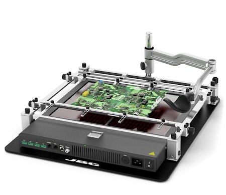 Rework Bench for PCBs up to 36 x 28 cm / 14 x 11"