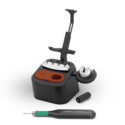 Light Battery-Powered Soldering Station