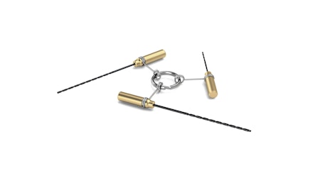 Helical Tip-Cleaning Rods