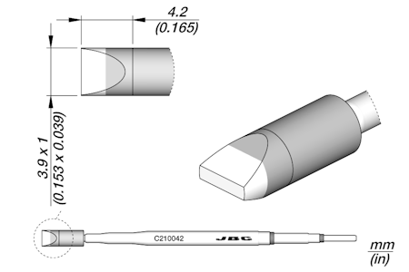 Chisel Cartridge 3.9 x 1 S2