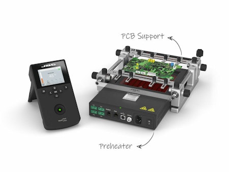 Preheater Set for PCBs up to 13 x 13 cm / 5 x 5"