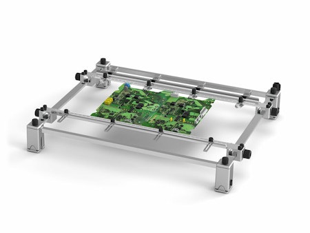 Support for PCBs up to 36 x 28 cm / 14 x 11 in