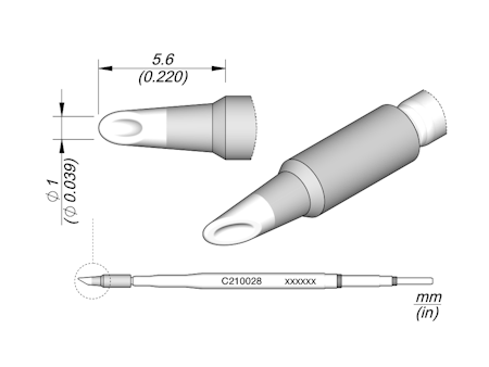 Spoon Cartridge Ø 1