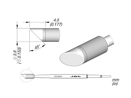 Bevel Cartridge Ø 3.9 S2