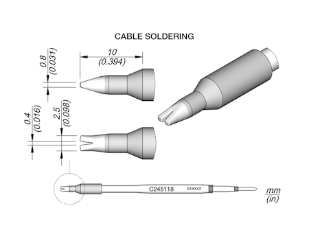 Pin / Connector Cartridge 0.4