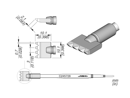 Multipad Blade Cartridge 10.1