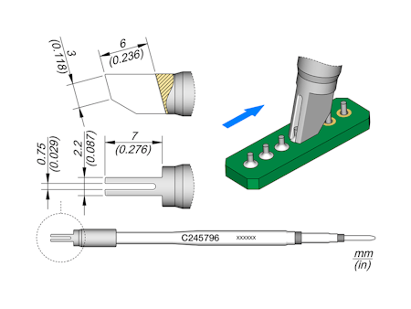 Drag Cartridge 2.2 x 0.75