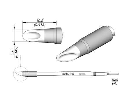 Spoon Cartridge Ø 3.8