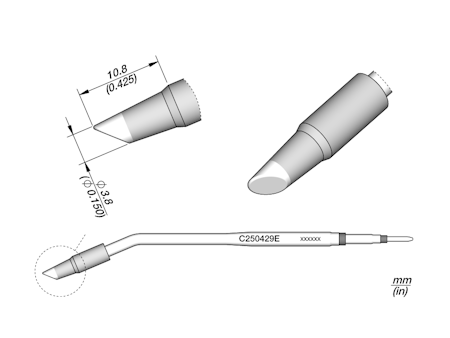 Conical Bevel Cartridge Ø 3.8 S2
