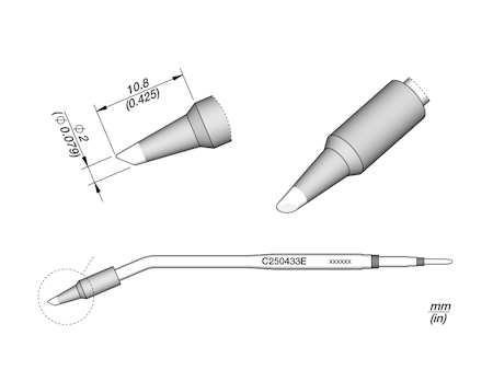Bevel Cartridge Ø 2