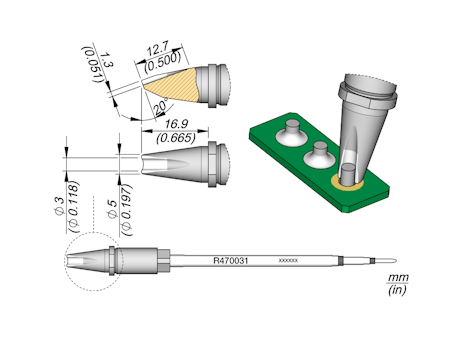 Barrel Cartridge Ø 3