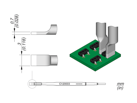 Blade Cartridge Ø 3