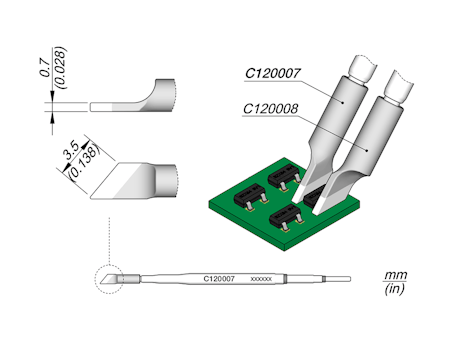 Blade Cartridge 3.5 Right