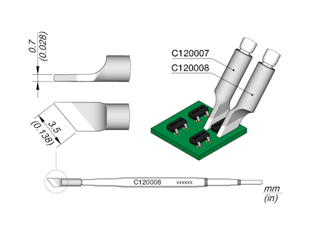 Blade Cartridge 3.5 Left