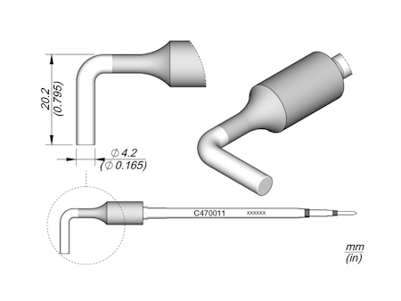 L Shape Cartridge Ø 4.2