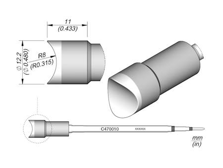 Pin / Connector Cartridge R 8