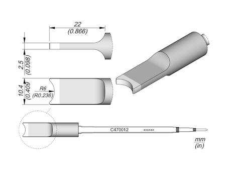 Pin / Connector  Cartridge R6