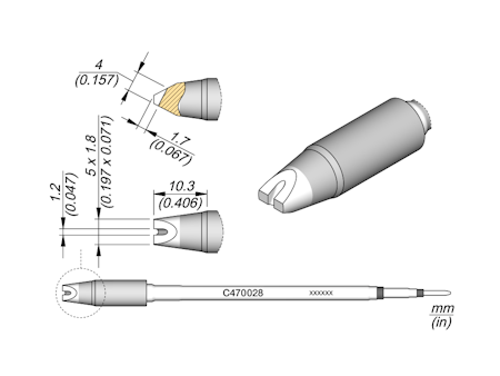 Barrel Cartridge Ø 1.2