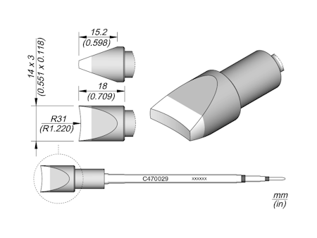 Pin / Connector Cartridge R 31