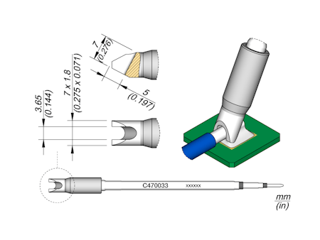 Barrel Cartridge Ø 3.65