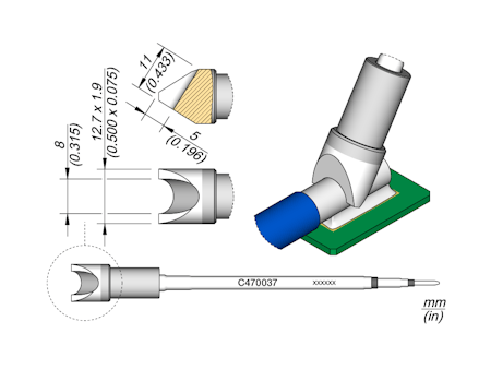 Pin / Connector Cartridge Ø 8