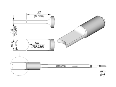 Pin / Connector Cartridge R 6