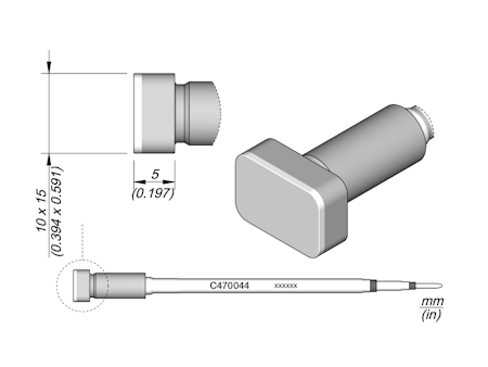 RF Shield Removal Cartridge 10 x 15