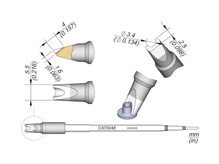 Barrel Cartridge Ø 3.4