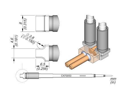 Blade Cartridge Ø 3.8
