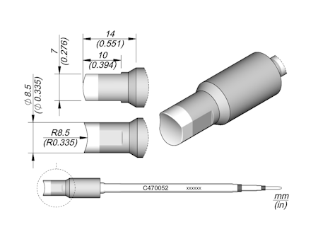 Pin / Connector Cartridge R 8.5
