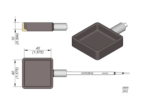 Solder Pot Cartridge 40 x 40