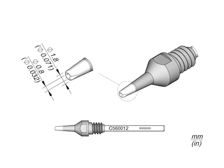 Pad Cleaning Tip Ø 0.8