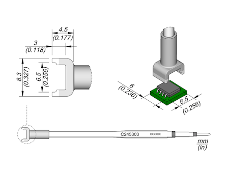 Dual In Line Cartridge 6.5 x 6