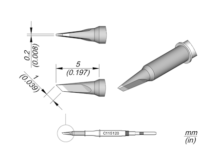 Knife Cartridge 1 x 0.2