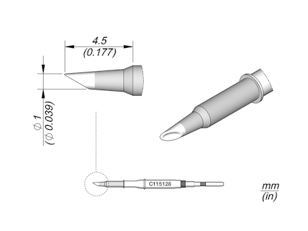 Spoon Cartridge Ø 1