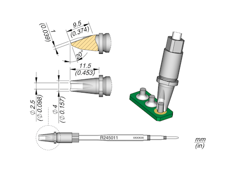 Barrel Cartridge Ø 2.5