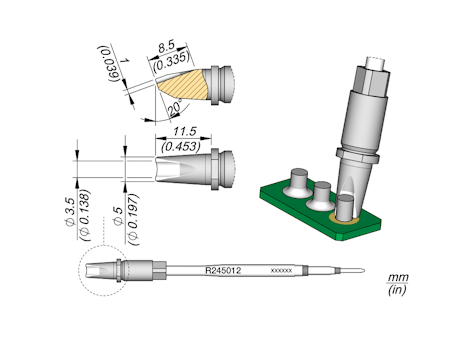 Barrel Cartridge Ø 3.5