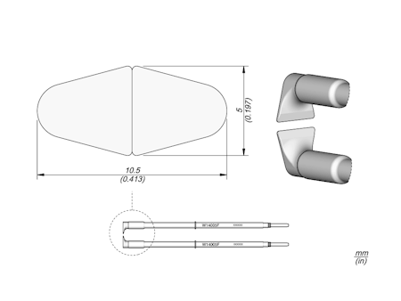 Flat Blade Cartridges 5mm