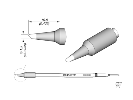 Bevel Cartridge Ø 1.5