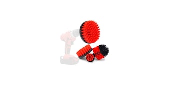 Borste för skruvdragare kit 4x