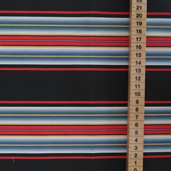 DURAN STRIPE svart